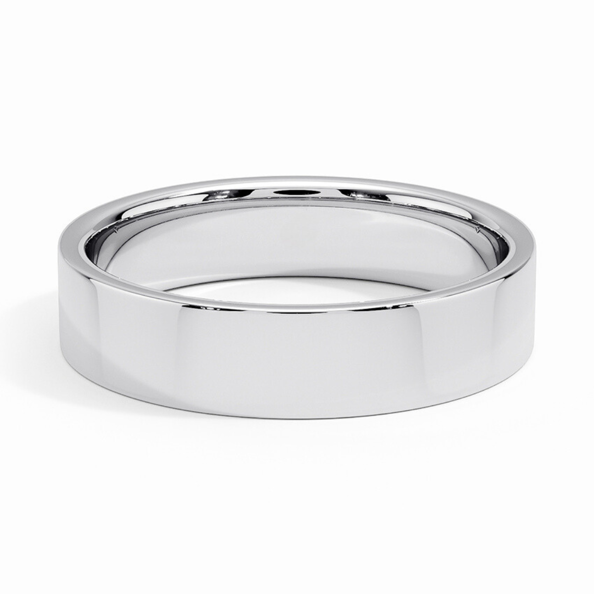 Men's 5mm Cigar Wedding Band