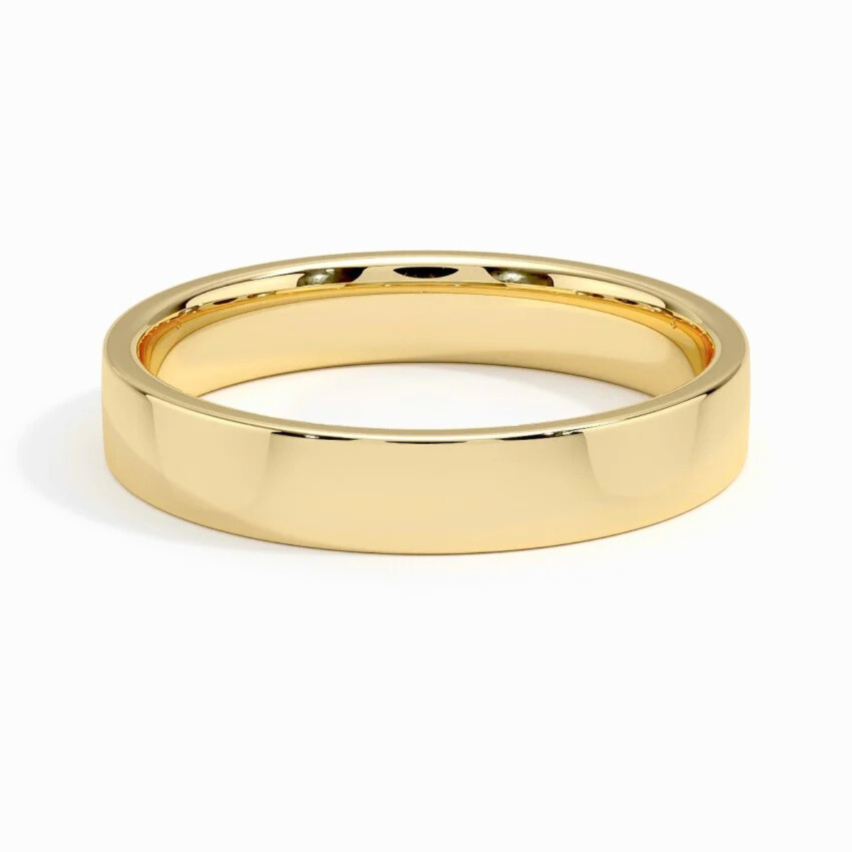Men's 5mm Cigar Wedding Band