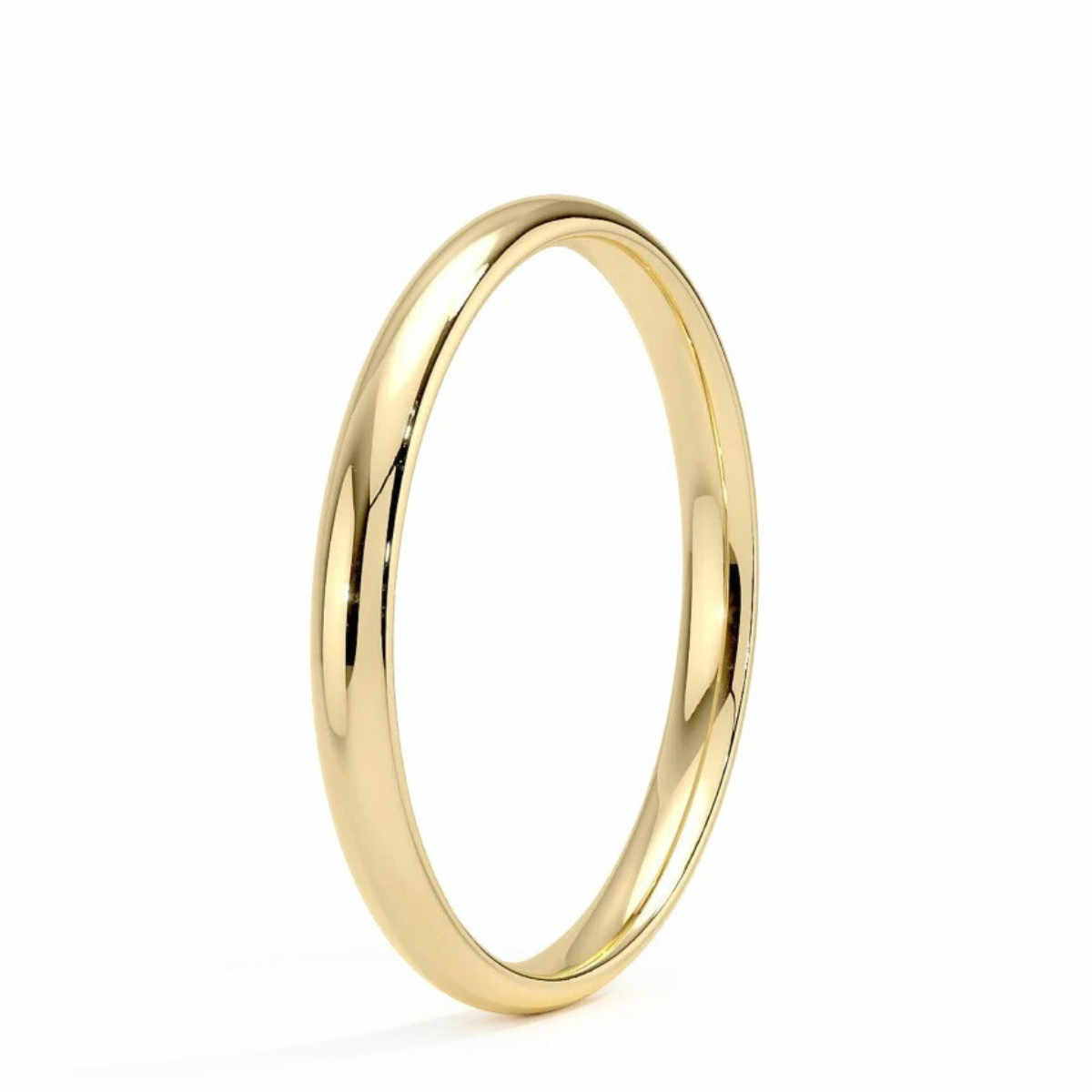 Men's 2mm Slim Profile Wedding Band