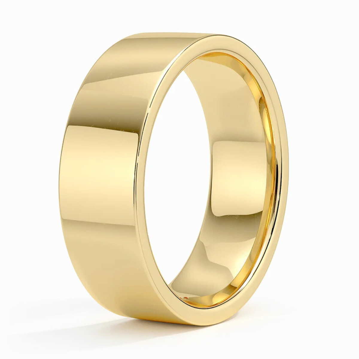Men's 5mm Cigar Wedding Band