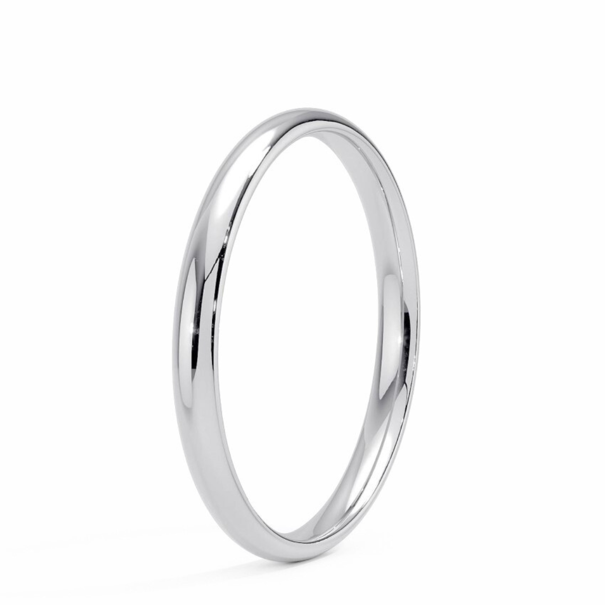 Men's 2mm Slim Profile Wedding Band