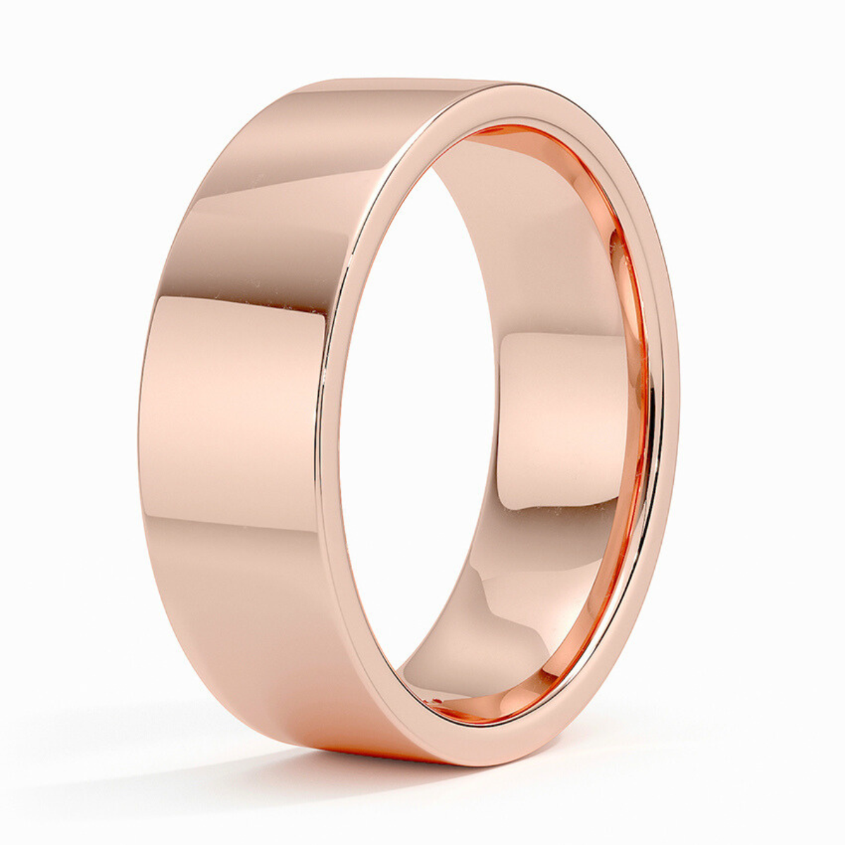 Men's 5mm Cigar Wedding Band