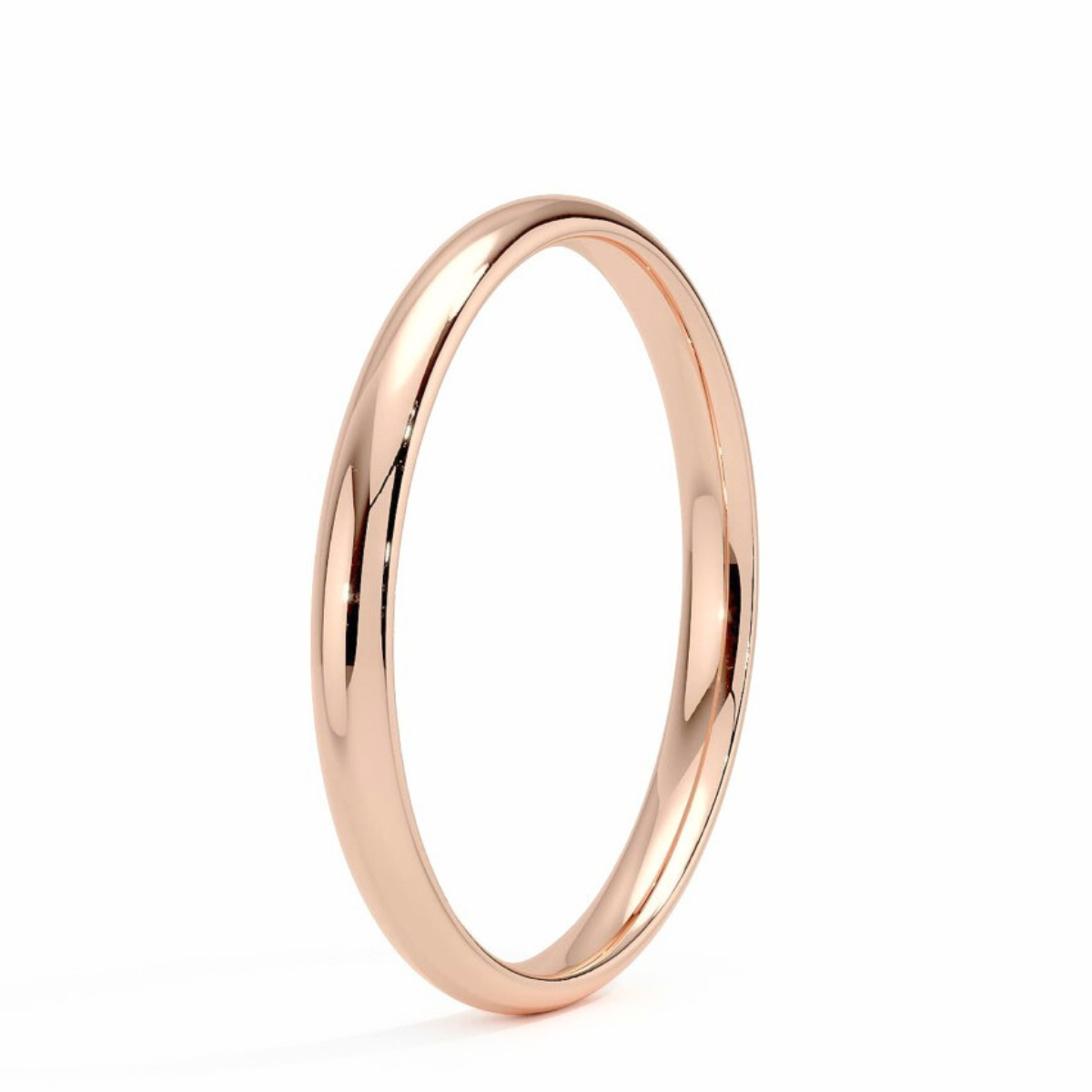 Men's 2mm Slim Profile Wedding Band