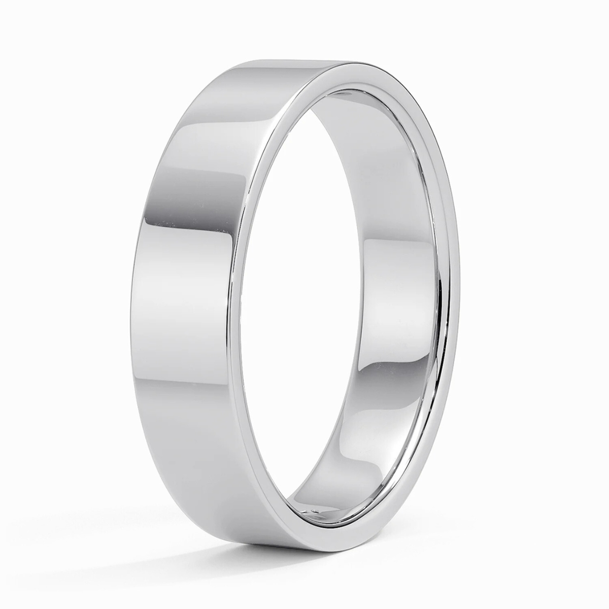 Men's 5mm Cigar Wedding Band