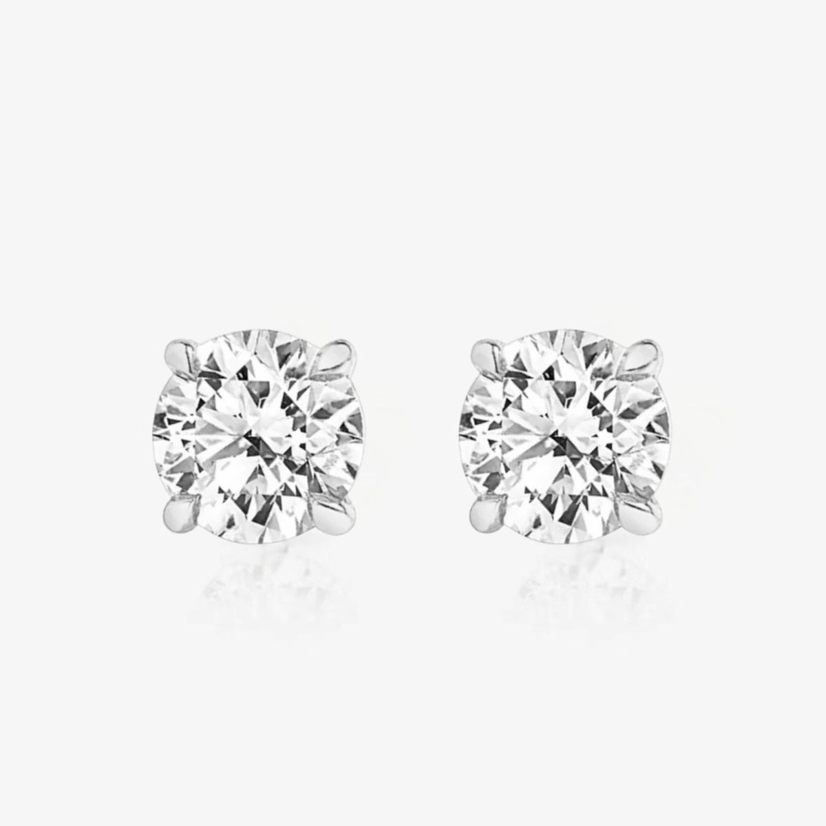 Signature Round Diamond Studs