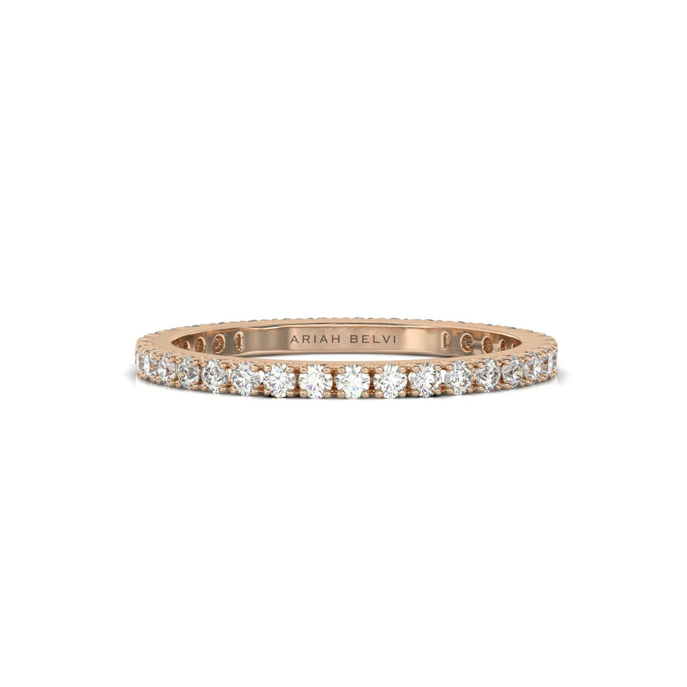 Classic Full Eternity Diamond Wedding Band