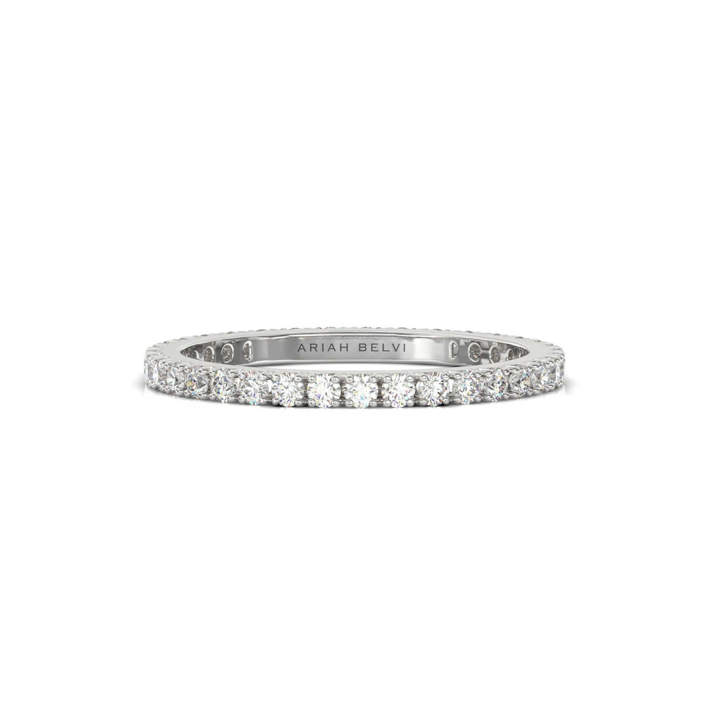 Classic Full Eternity Diamond Wedding Band