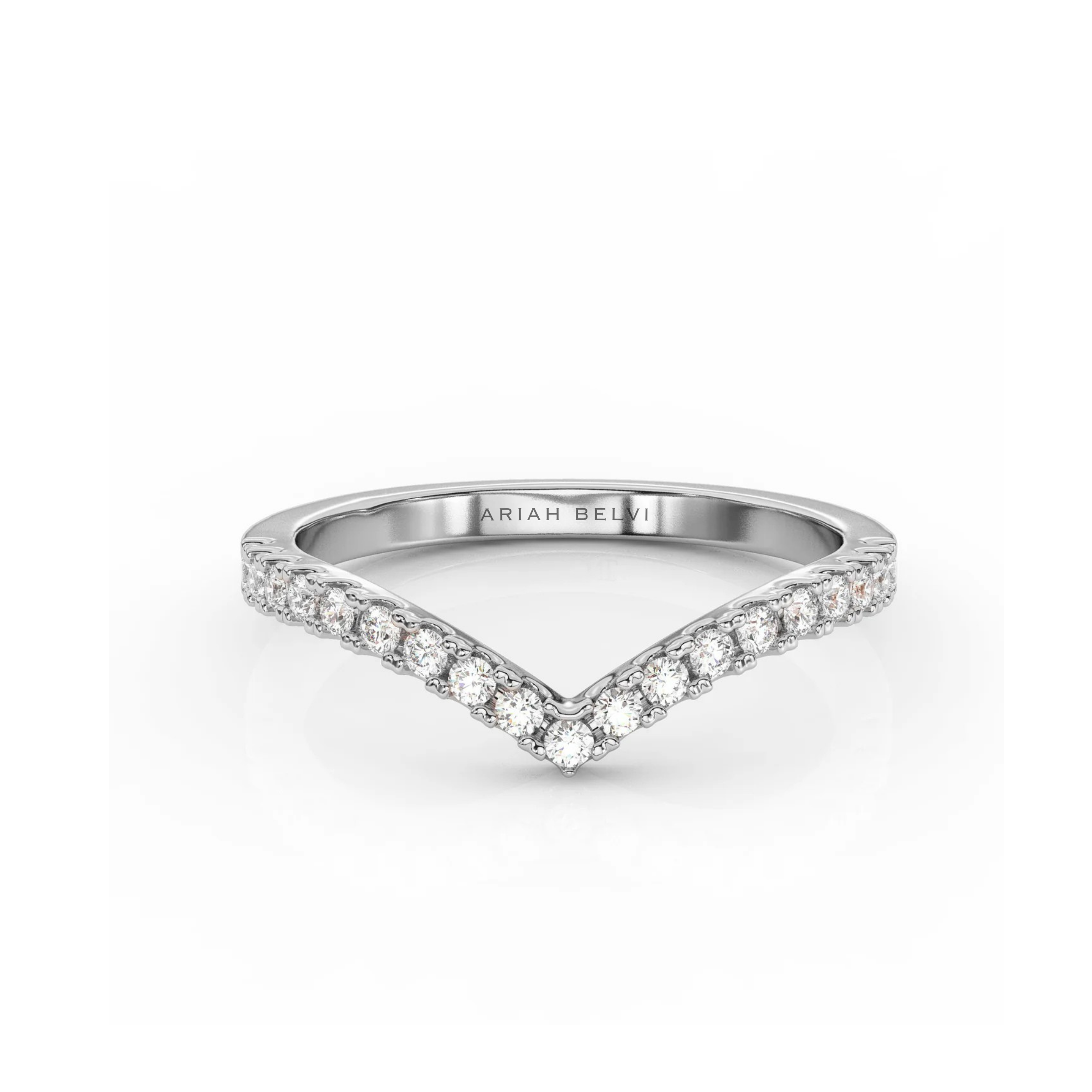 V-Style Diamond Band