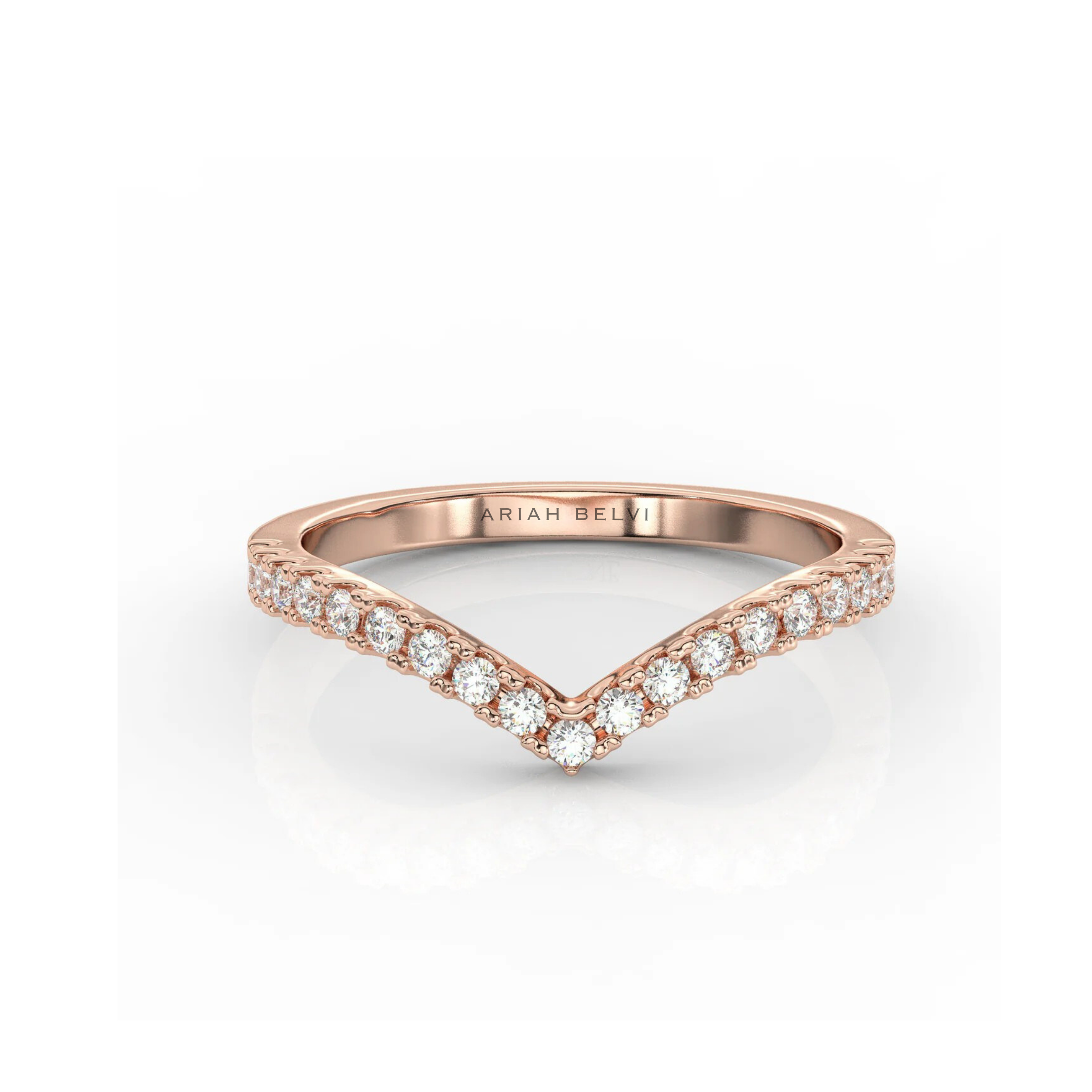 V-Style Diamond Band