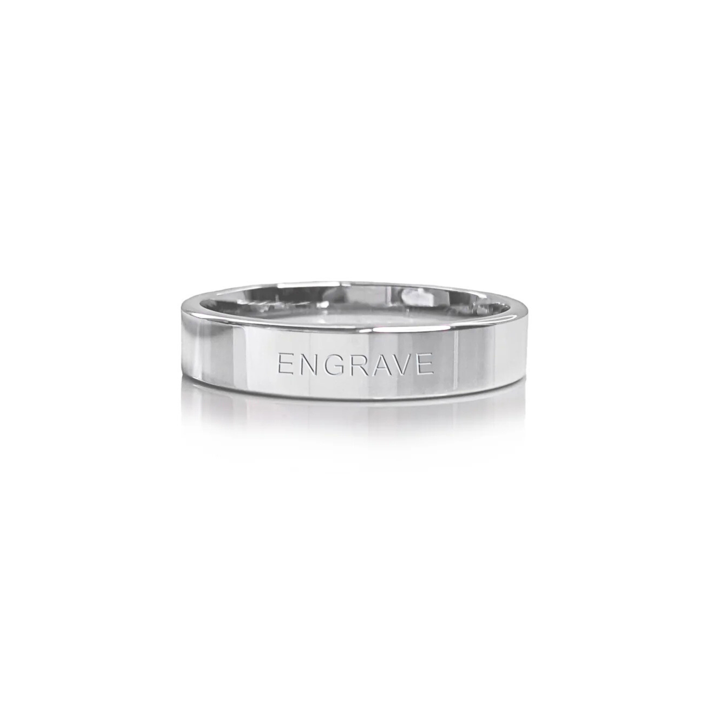Tribute Ring - 4mm Cigar Band
