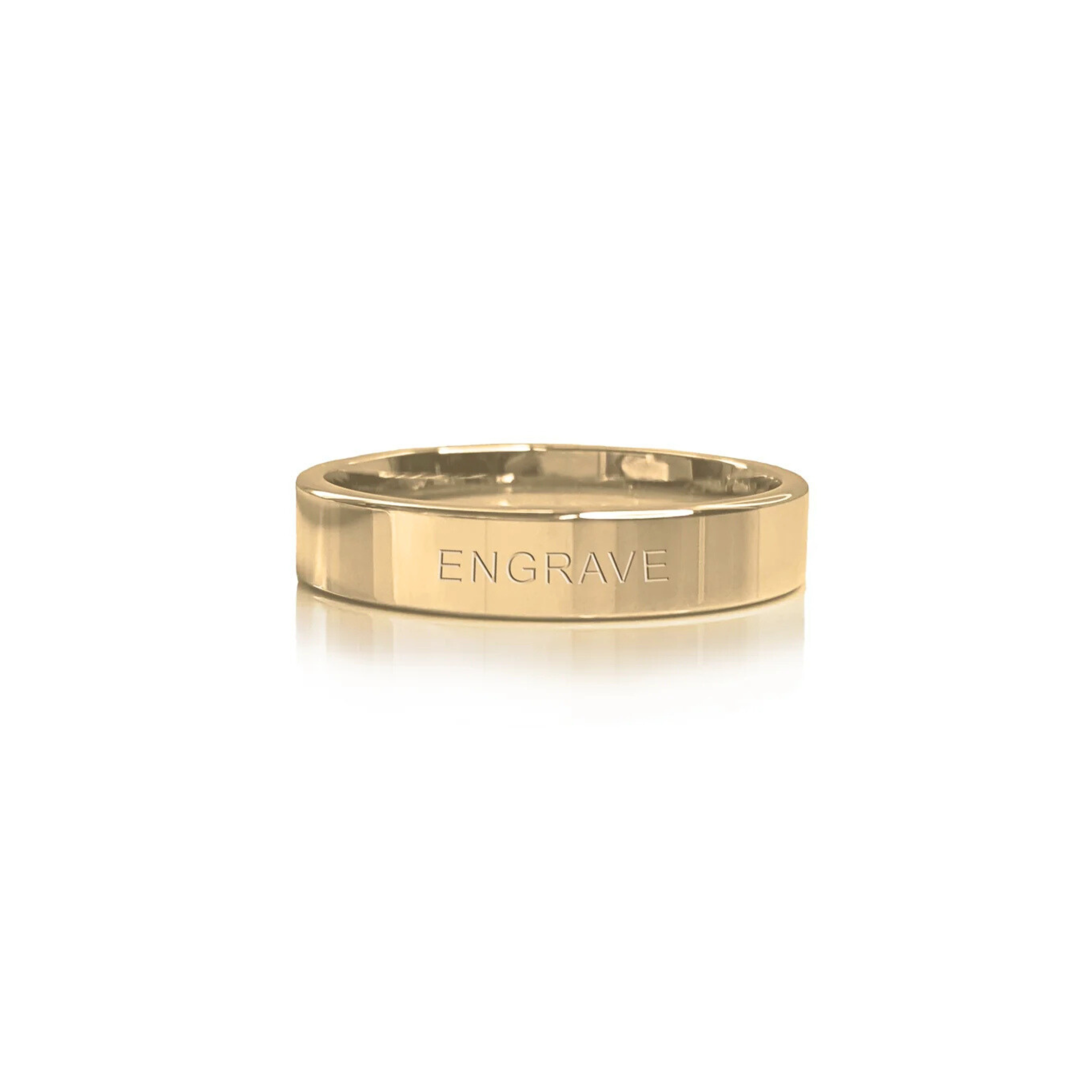 Tribute Ring - 4mm Cigar Band