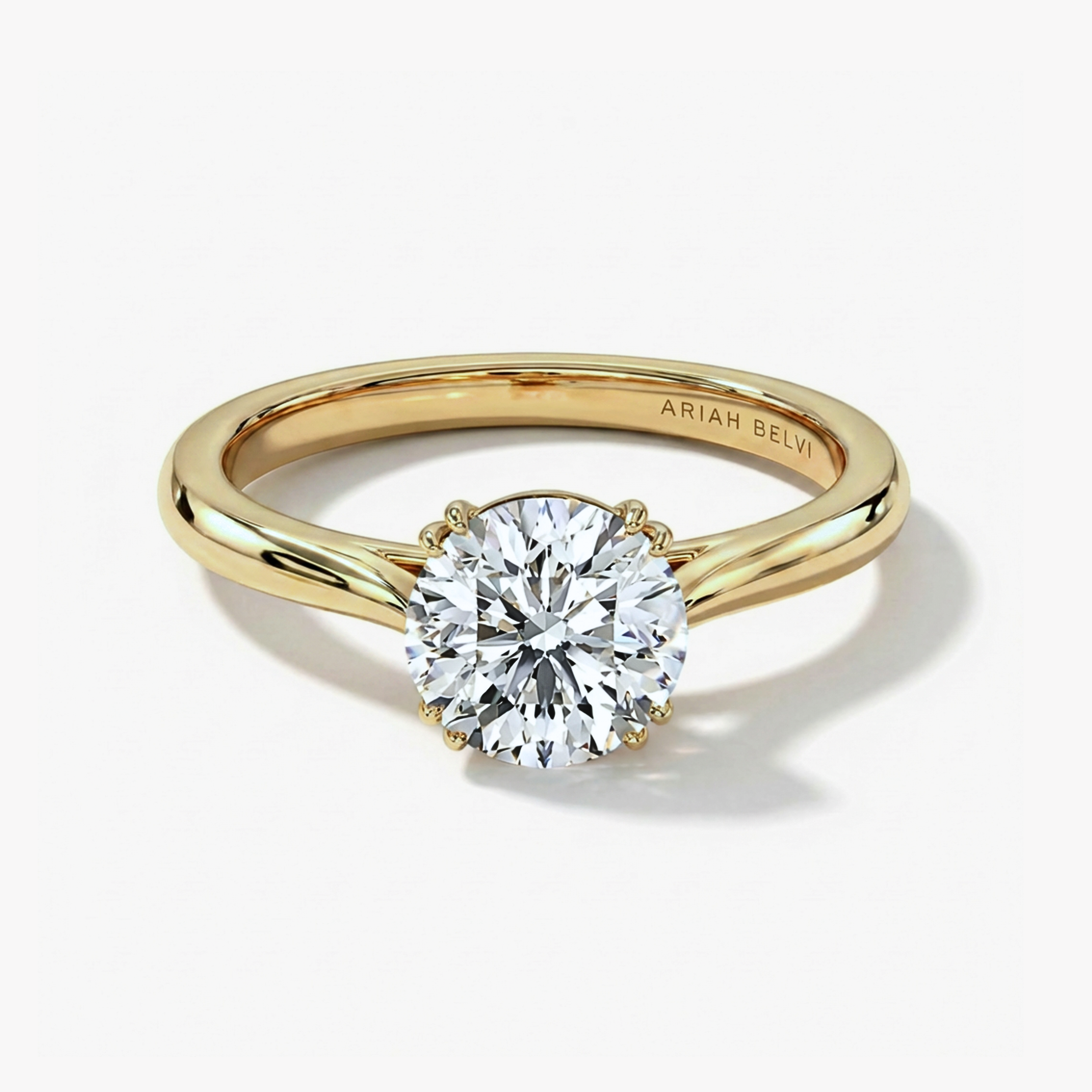 Round Double Claw Solitaire