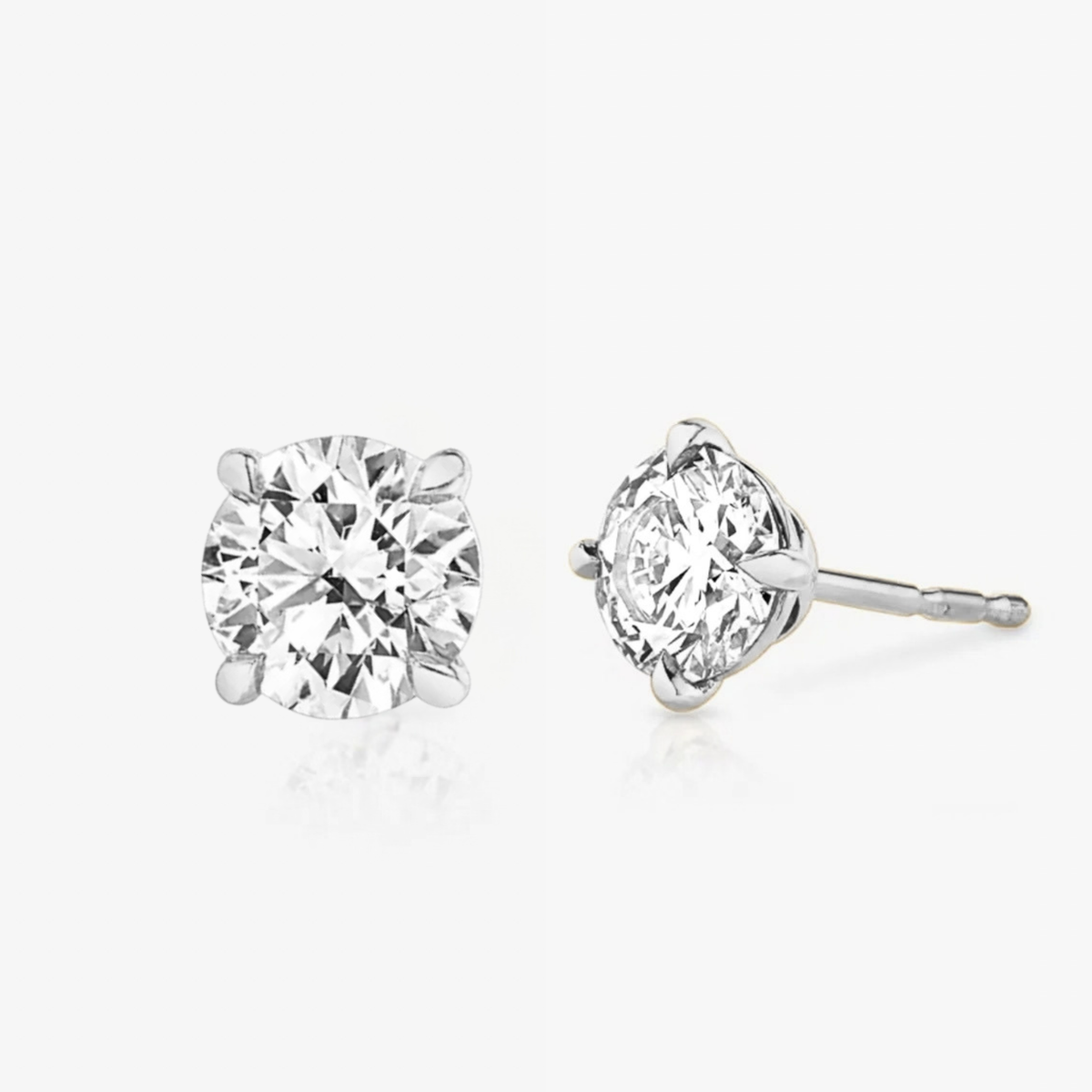 Signature Round Diamond Studs