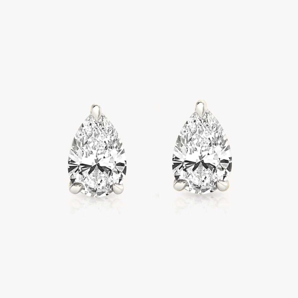 Signature Pear Diamond Studs
