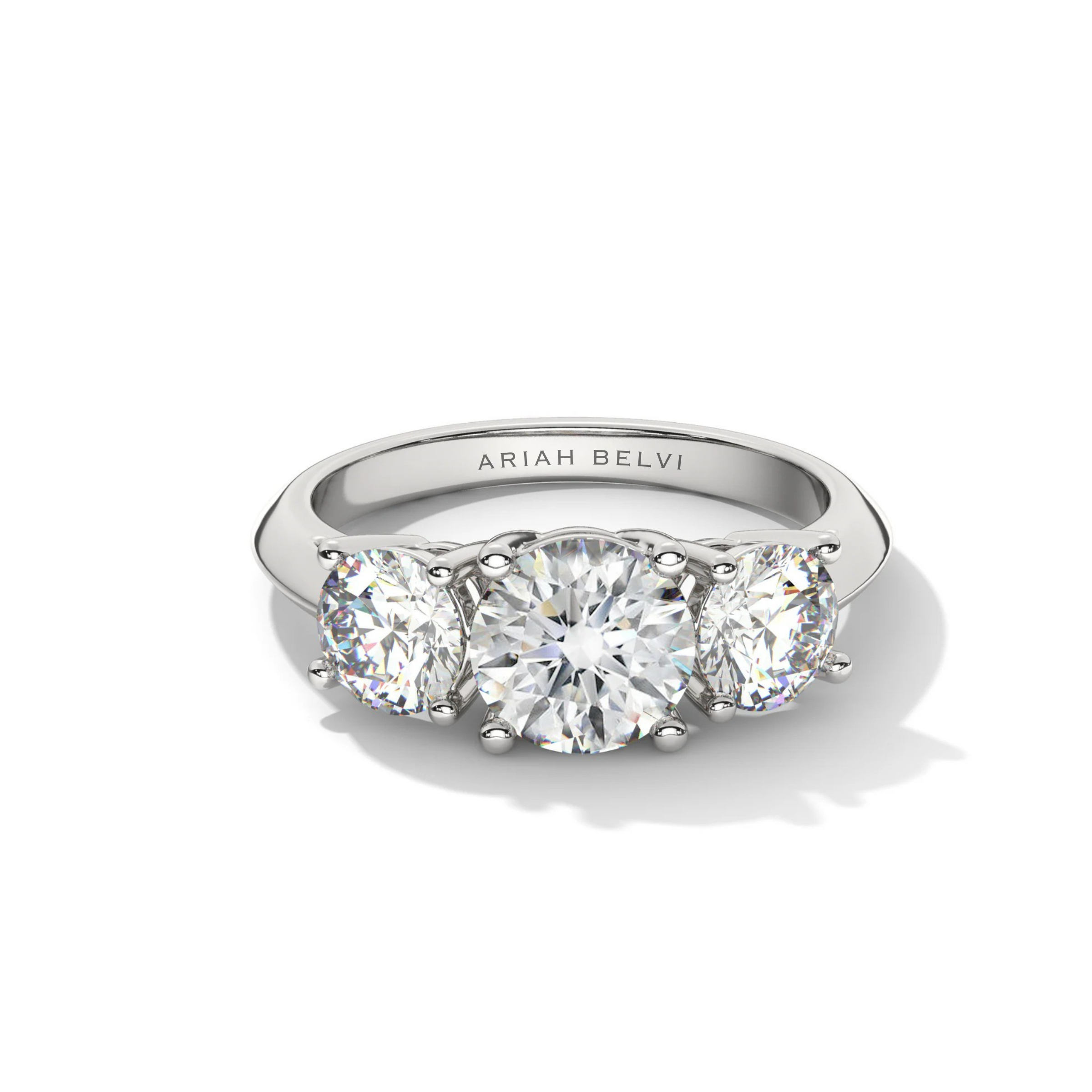 Round Trilogy Ring