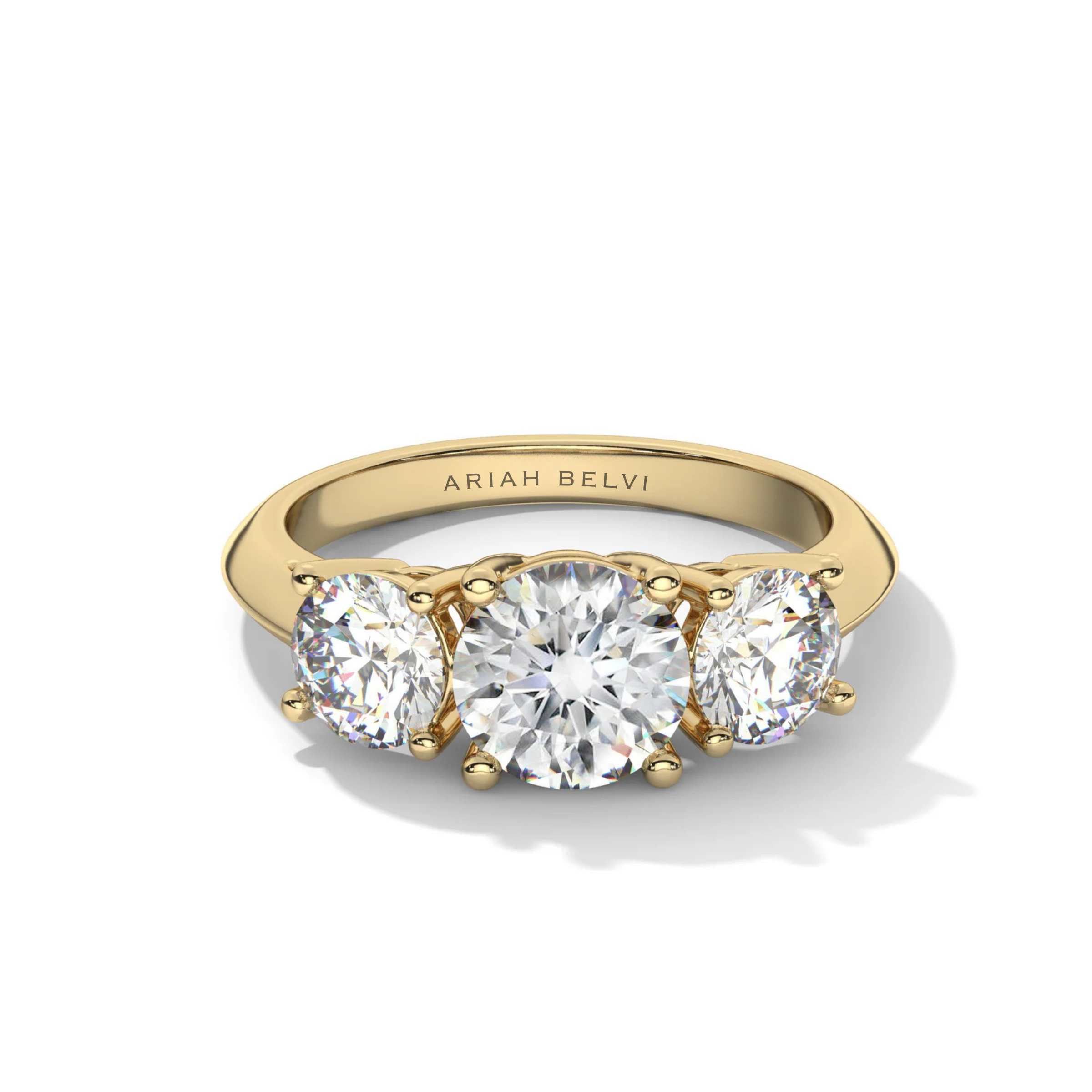 Round Trilogy Ring