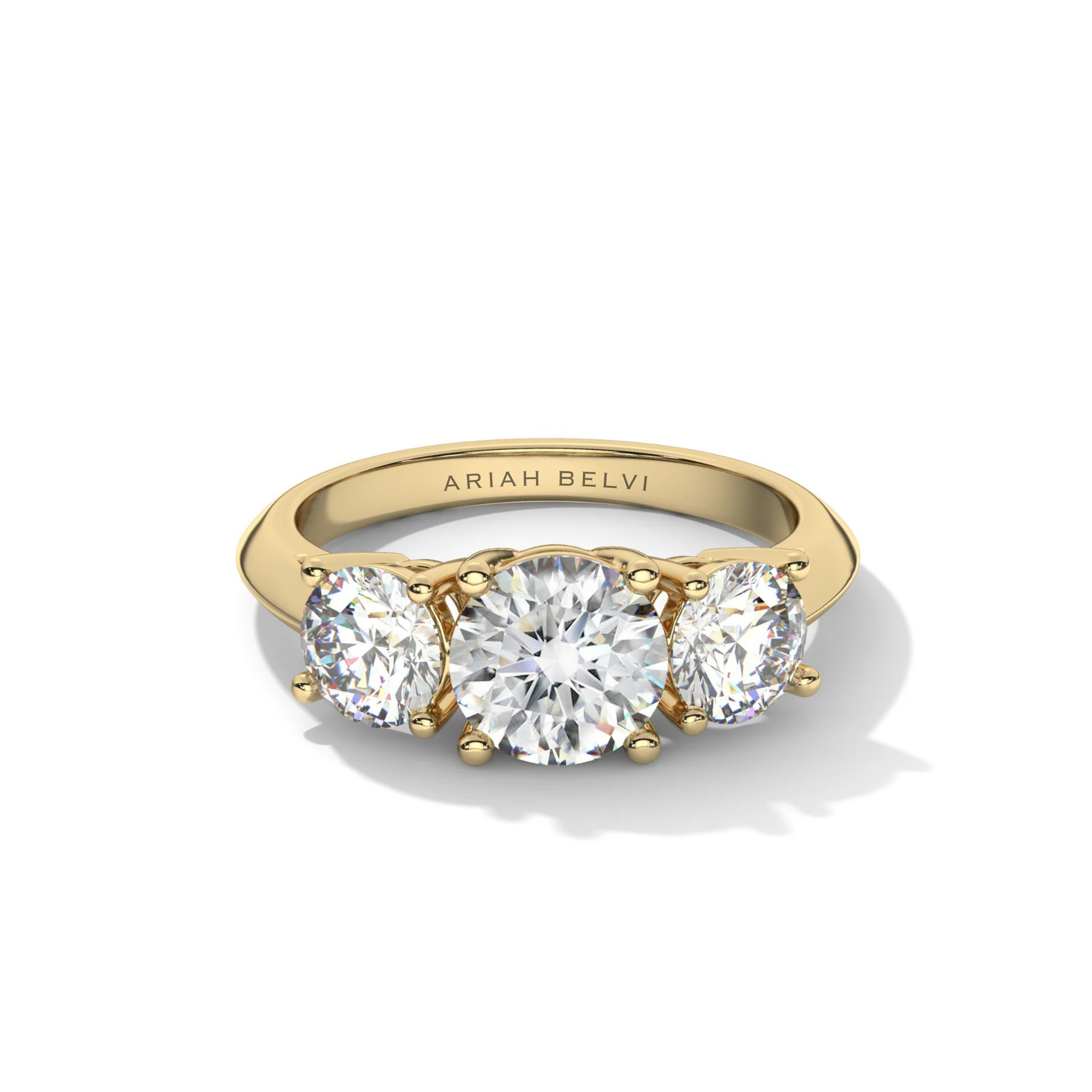 Round Trilogy Ring