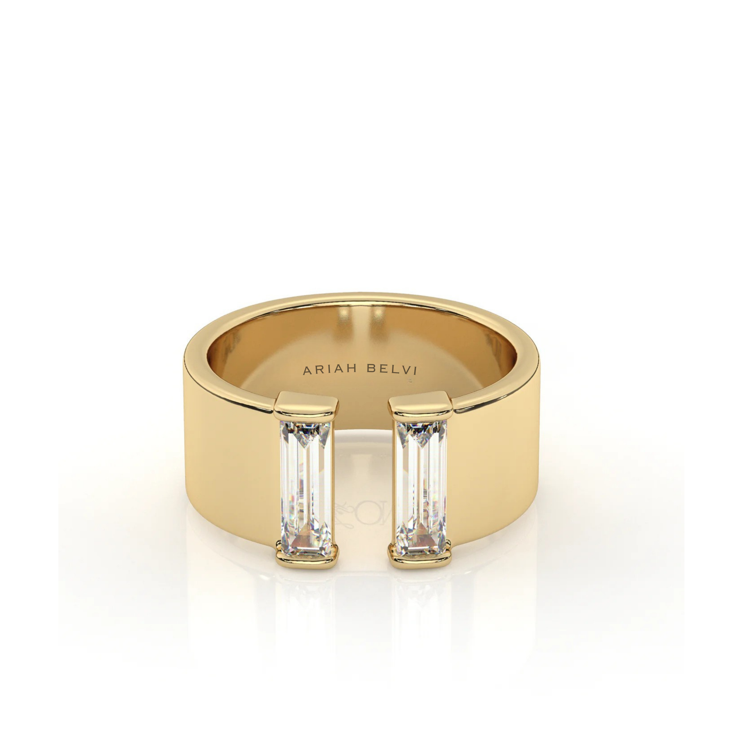 Twin Baguette Band