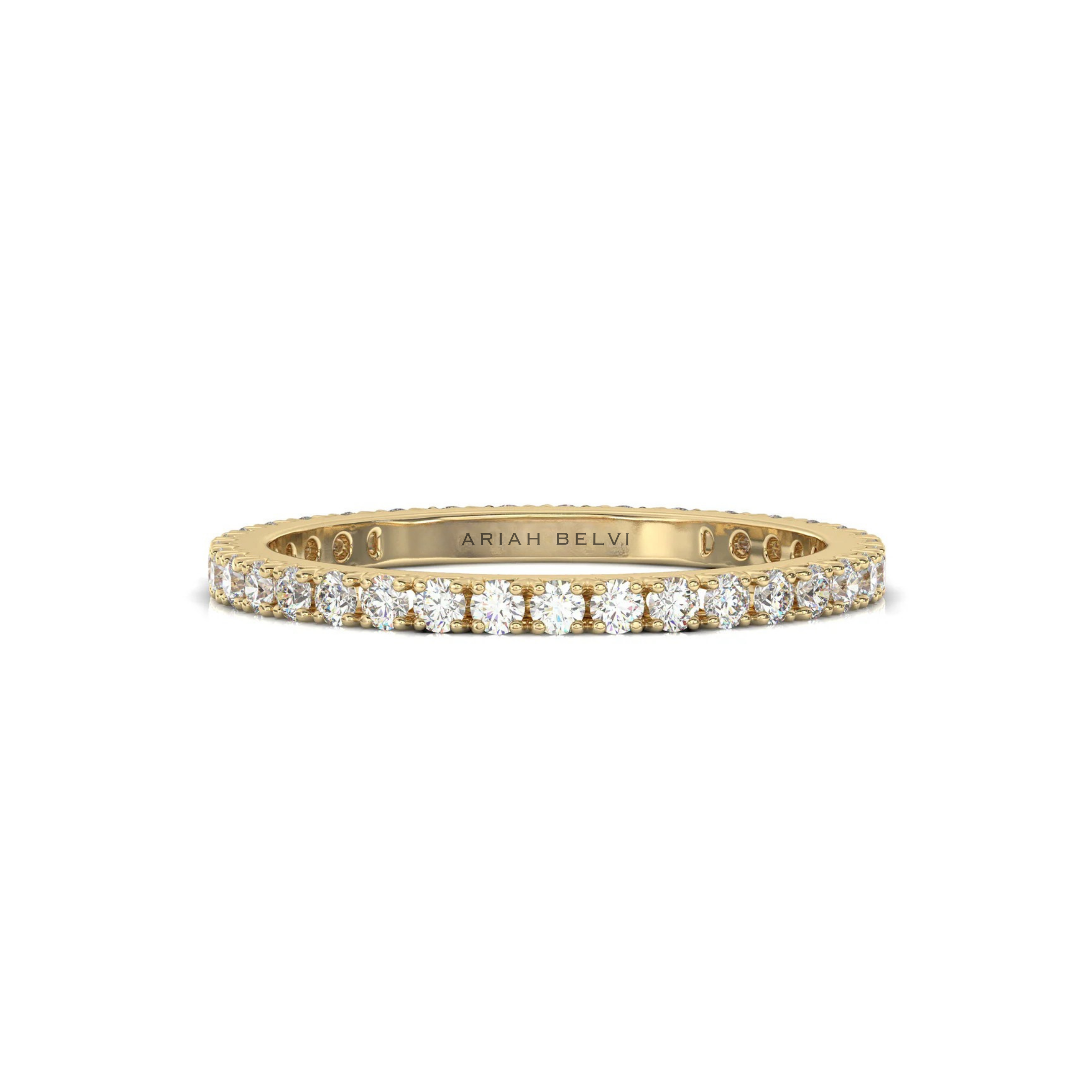 Classic Full Eternity Diamond Wedding Band