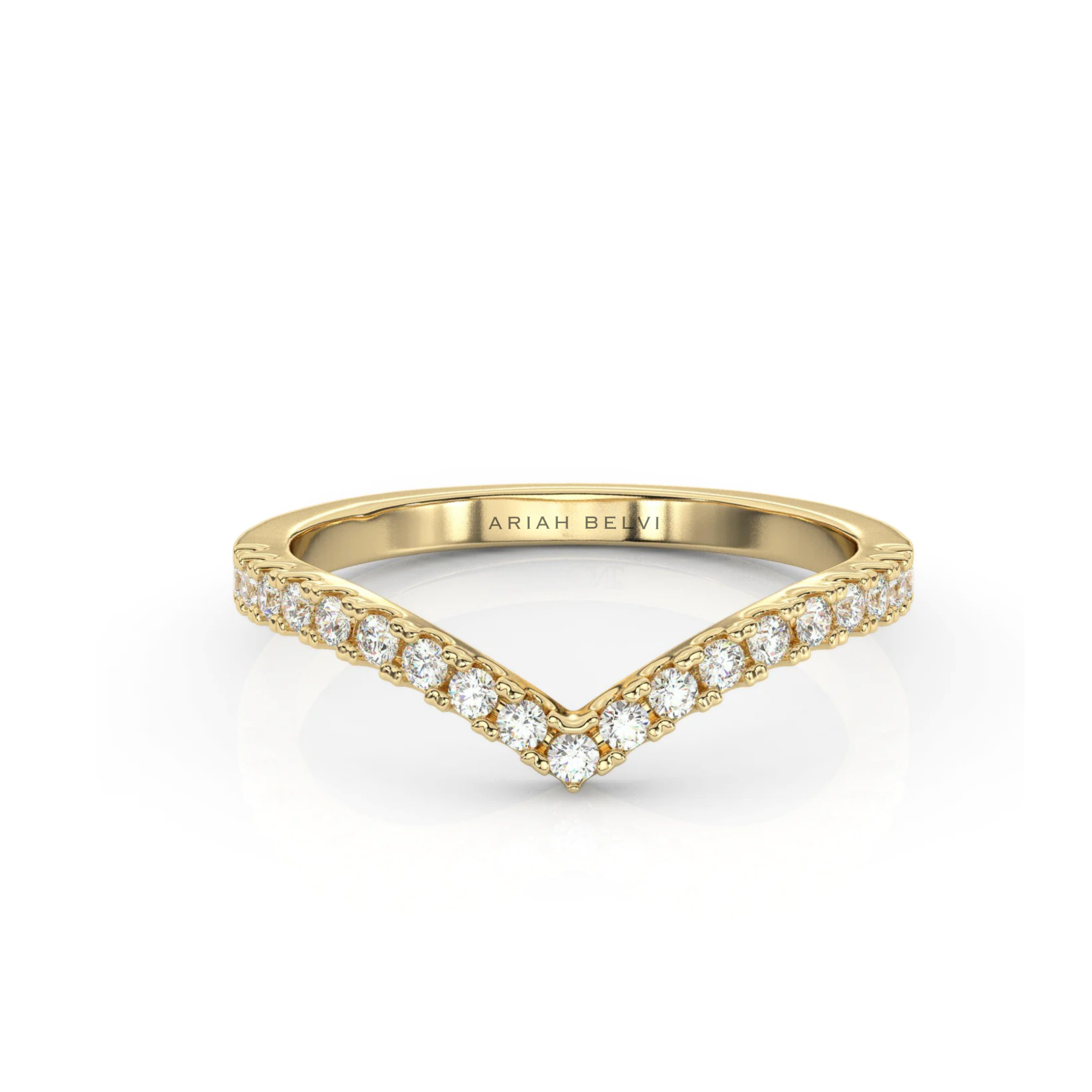 V-Style Diamond Band