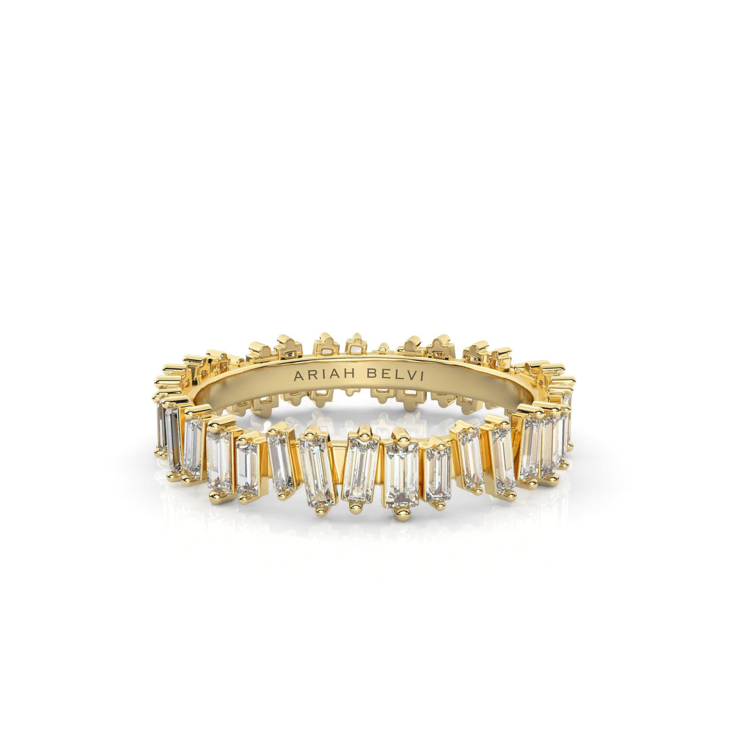 Baguette Diamond Band