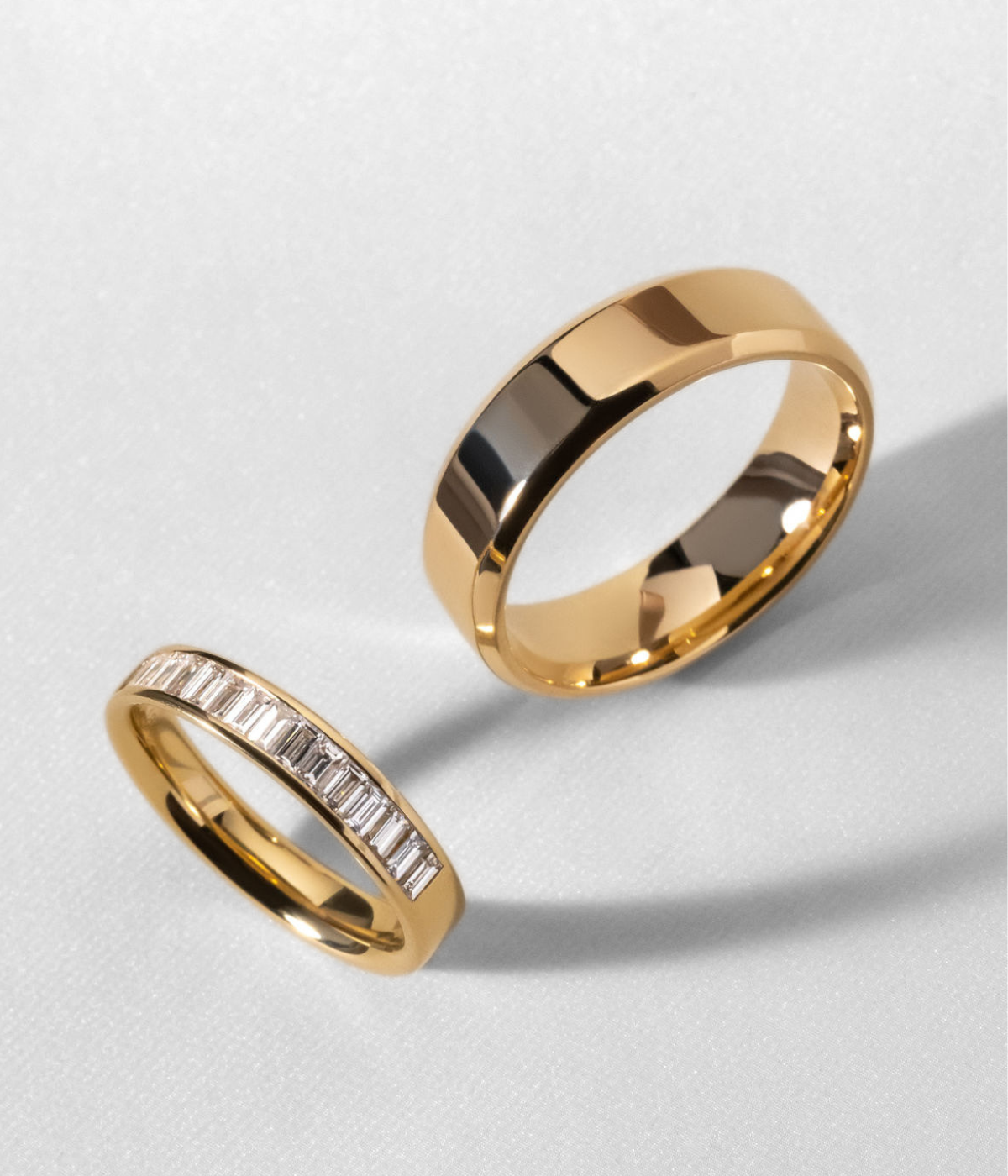ARIAH BELVI Classic Wedding Bands Collection