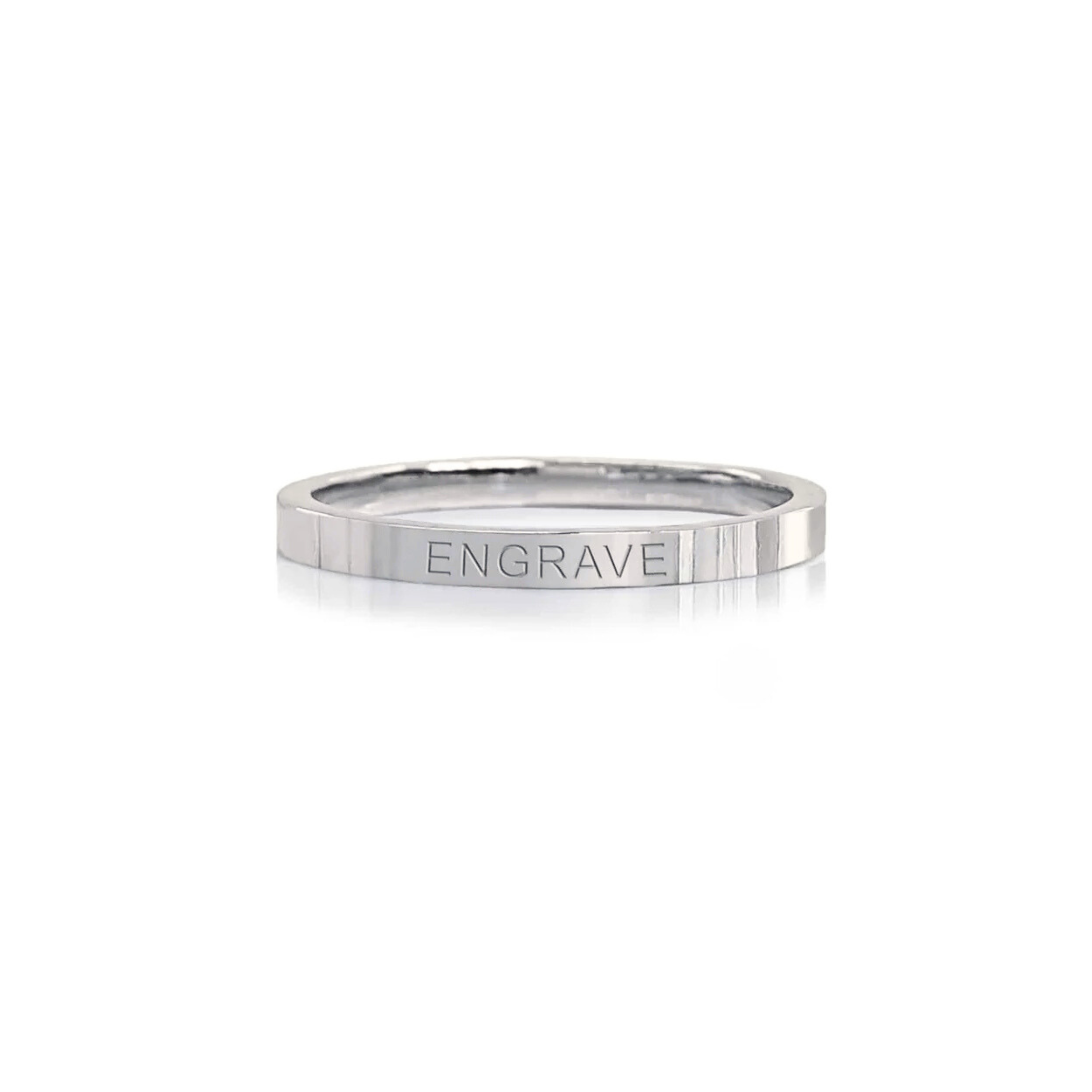 Tribute Ring - 2mm Cigar Band